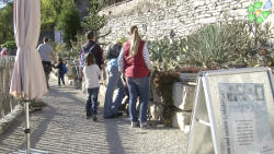 Kakteengarten Horb mit Besuchern